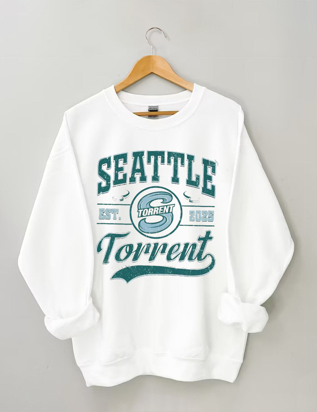 Vintage Seattle Torrent Hockey Sweatshirt