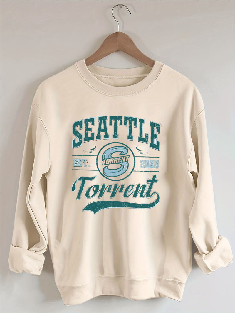 Vintage Seattle Torrent Hockey Sweatshirt
