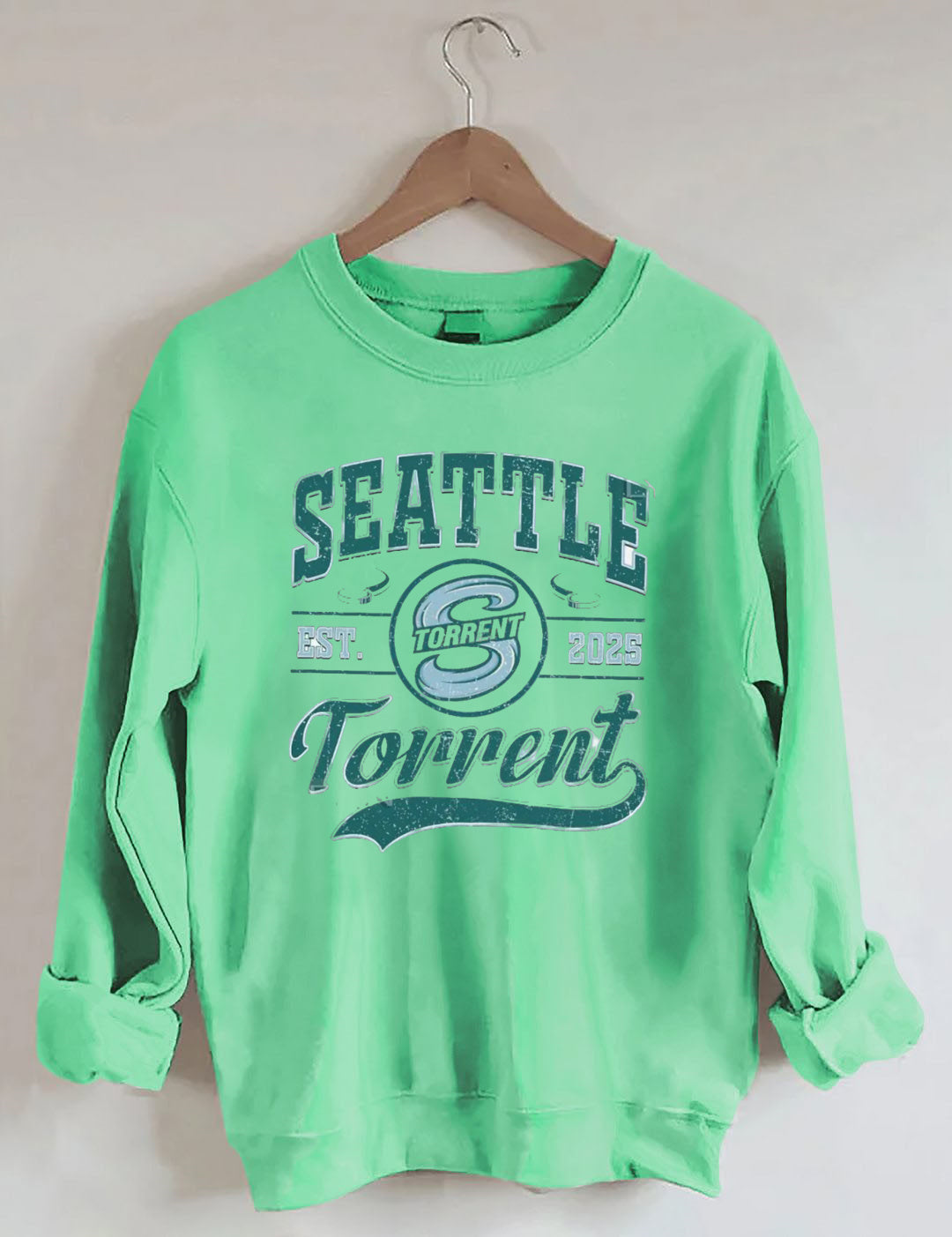 Vintage Seattle Torrent Hockey Sweatshirt