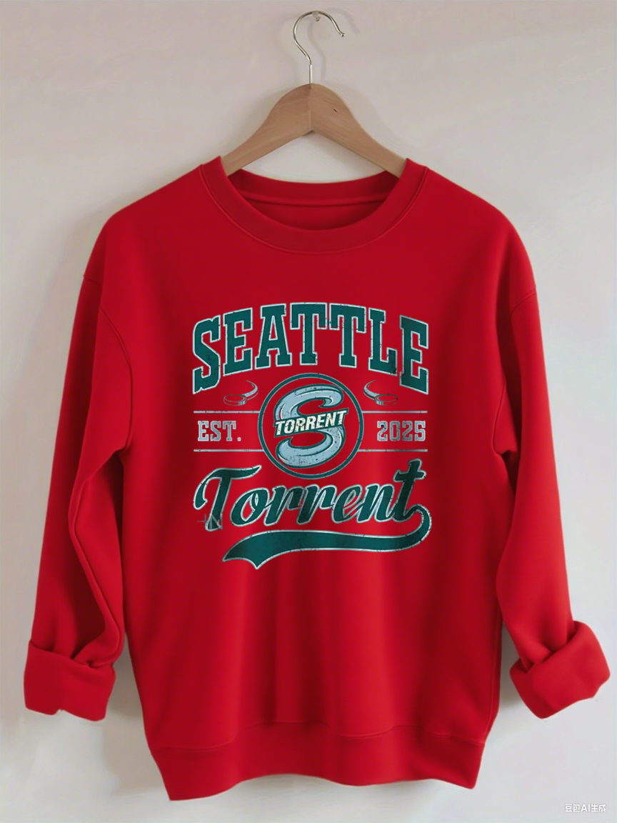 Vintage Seattle Torrent Hockey Sweatshirt