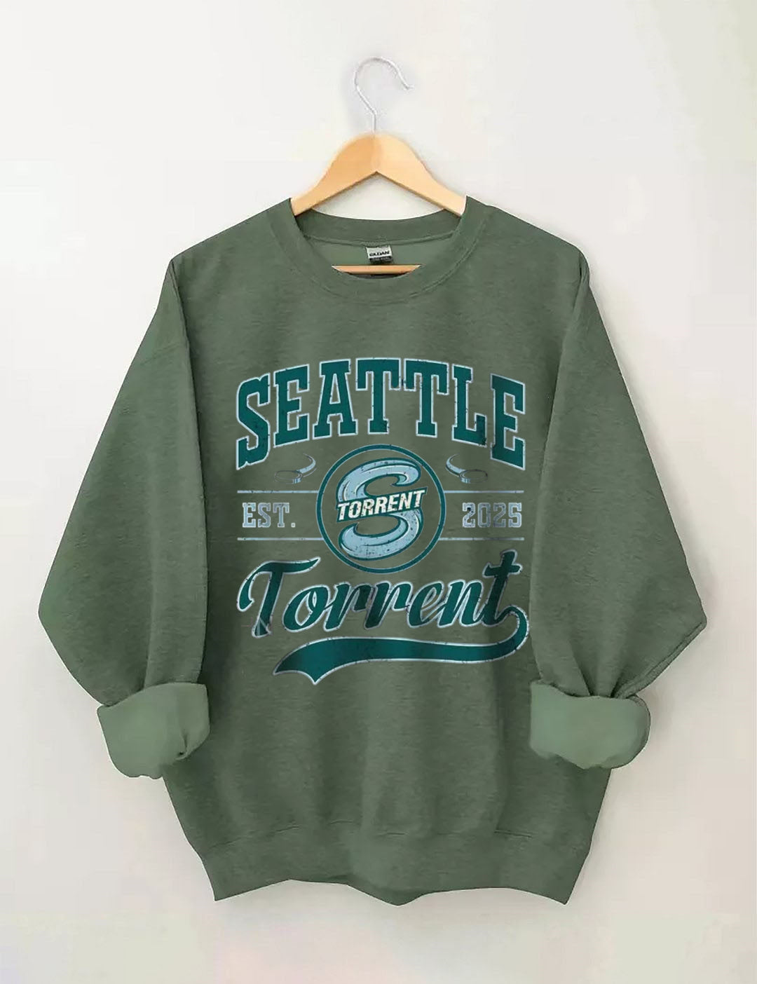 Vintage Seattle Torrent Hockey Sweatshirt