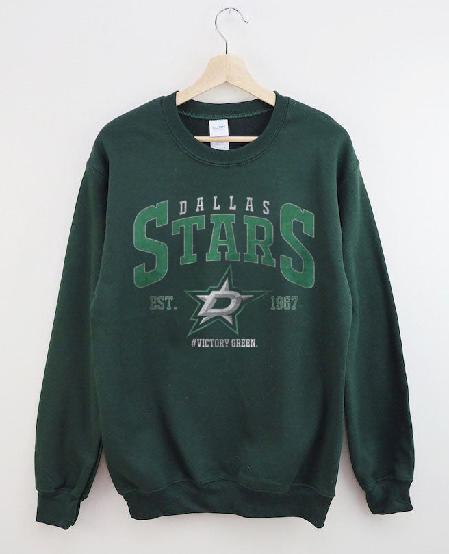 Vintage 90s Dallas Stars Hockey Sweatshirt