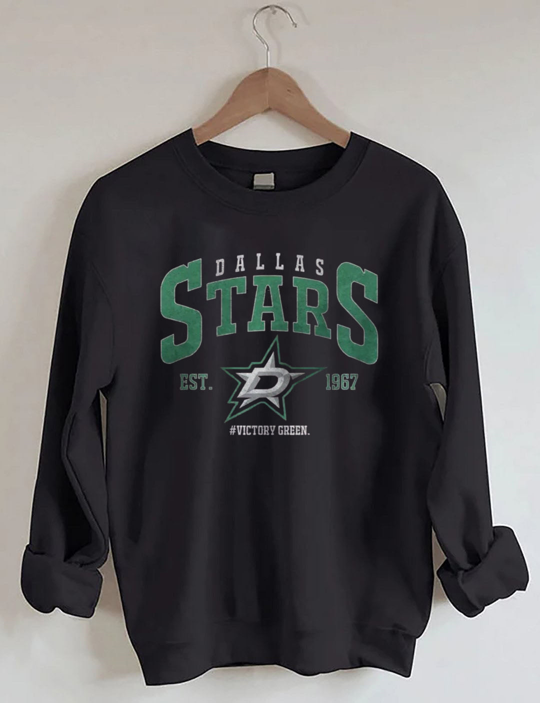 Vintage 90s Dallas Stars Hockey Sweatshirt