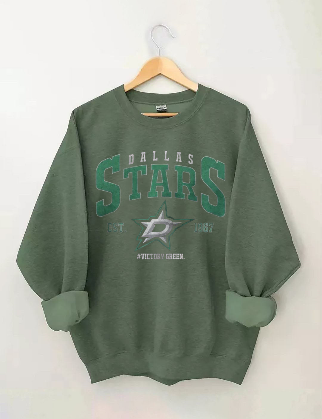 Vintage 90s Dallas Stars Hockey Sweatshirt