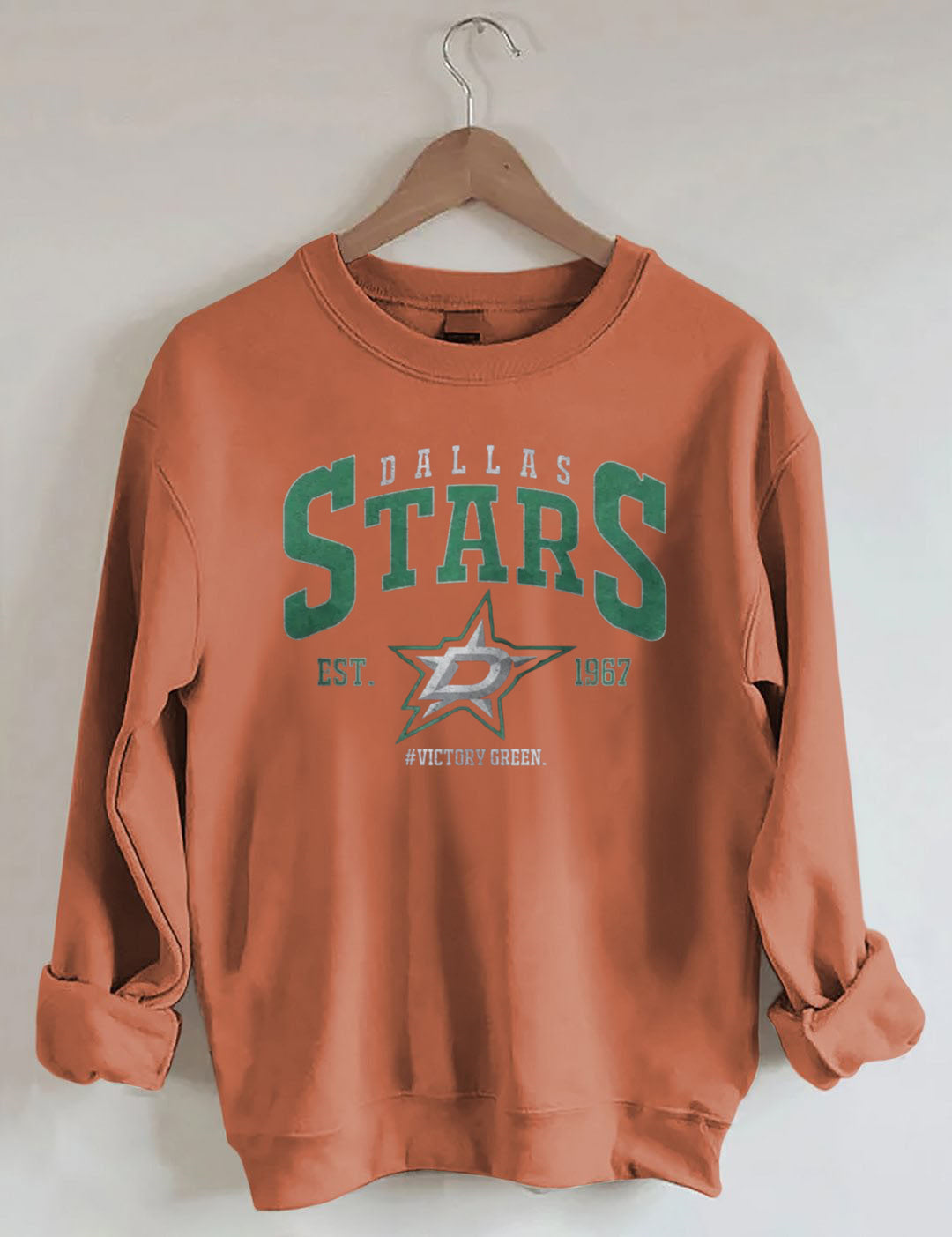 Vintage 90s Dallas Stars Hockey Sweatshirt