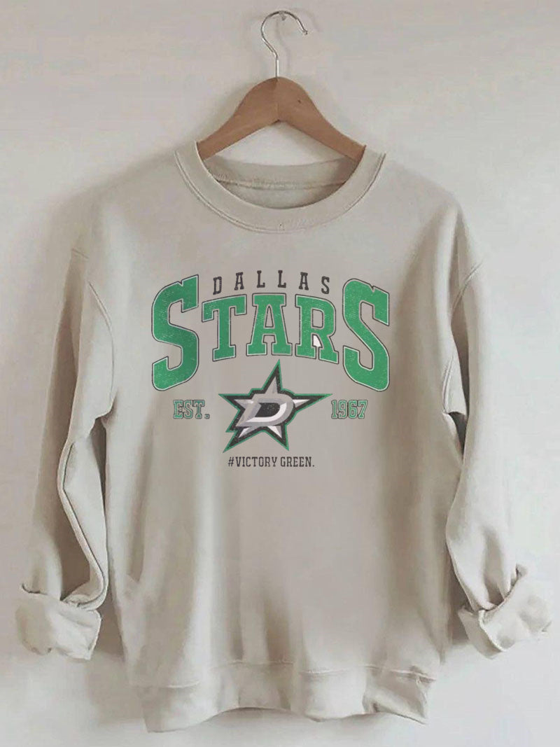 Vintage 90s Dallas Stars Hockey Sweatshirt