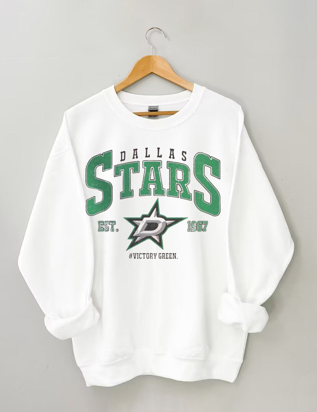 Vintage 90s Dallas Stars Hockey Sweatshirt
