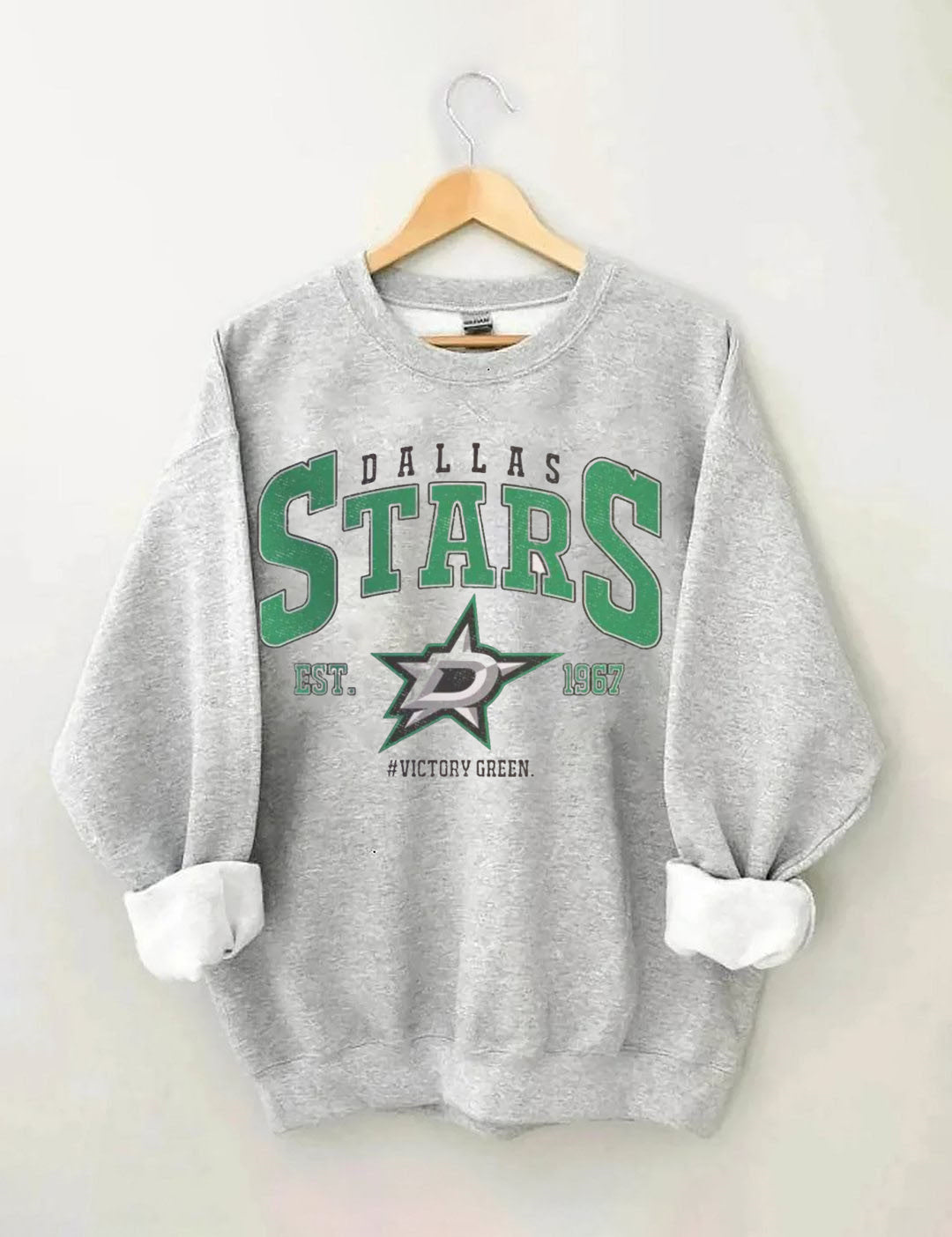 Vintage 90s Dallas Stars Hockey Sweatshirt