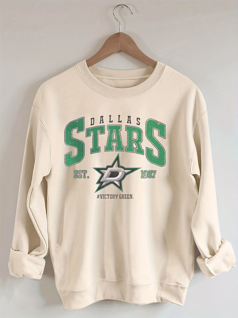 Vintage 90s Dallas Stars Hockey Sweatshirt