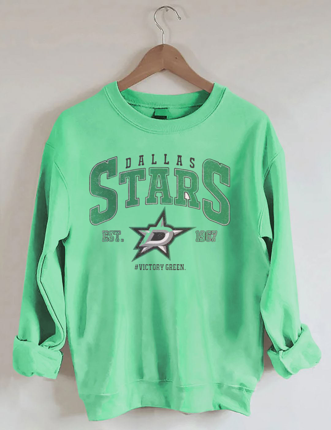 Vintage 90s Dallas Stars Hockey Sweatshirt