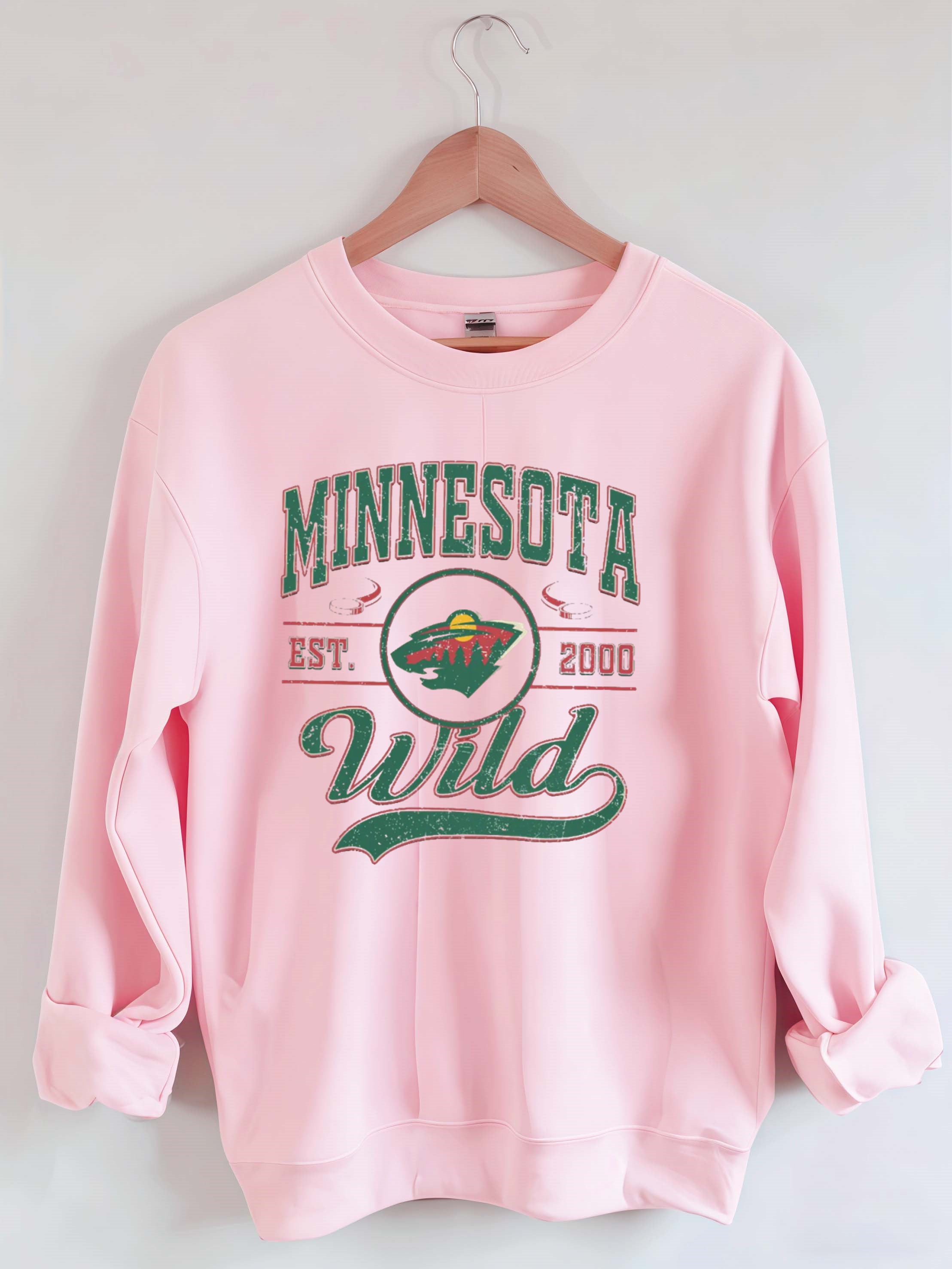 Vintage Minnesota Wild Hockey Sweatshirt