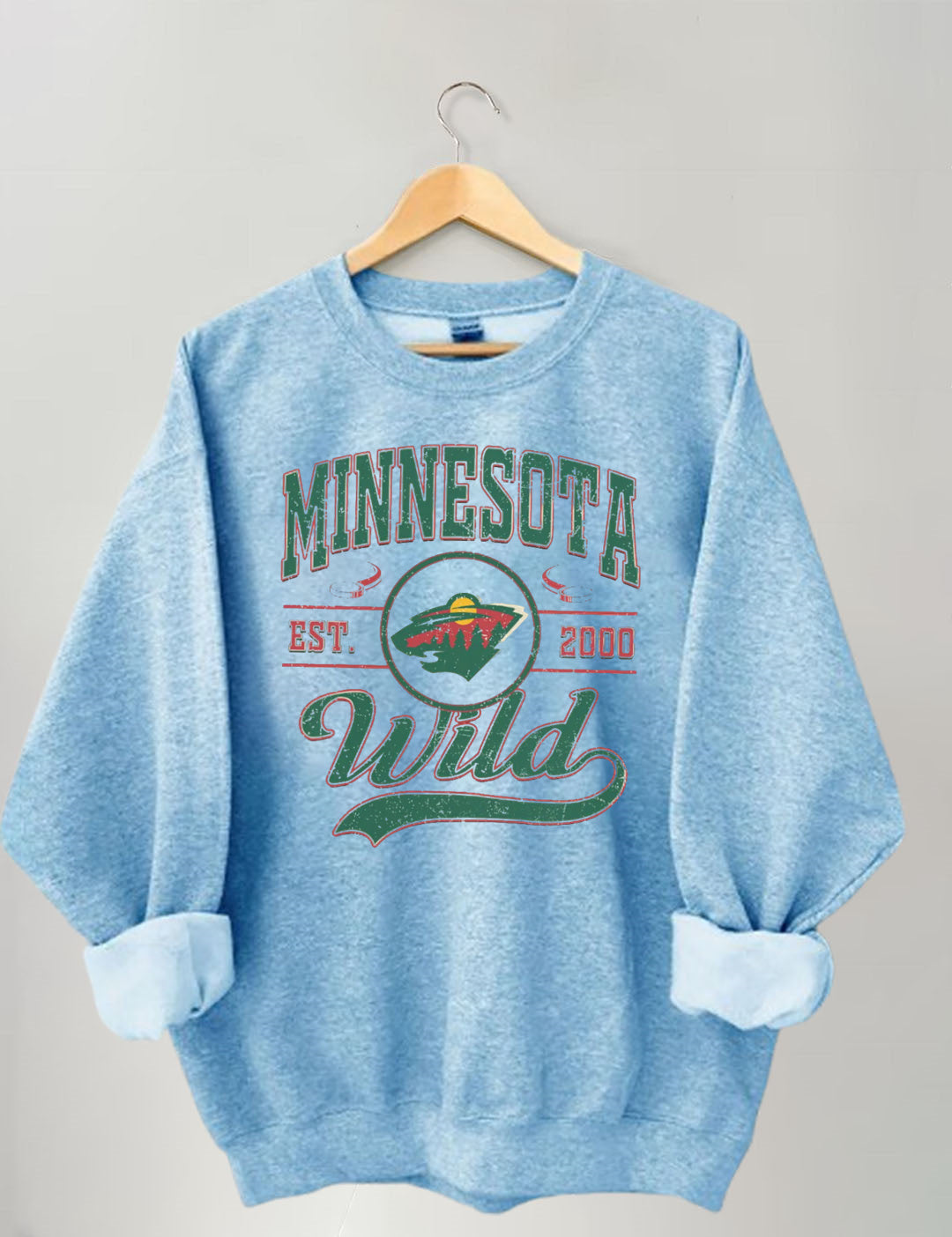 Vintage Minnesota Wild Hockey Sweatshirt