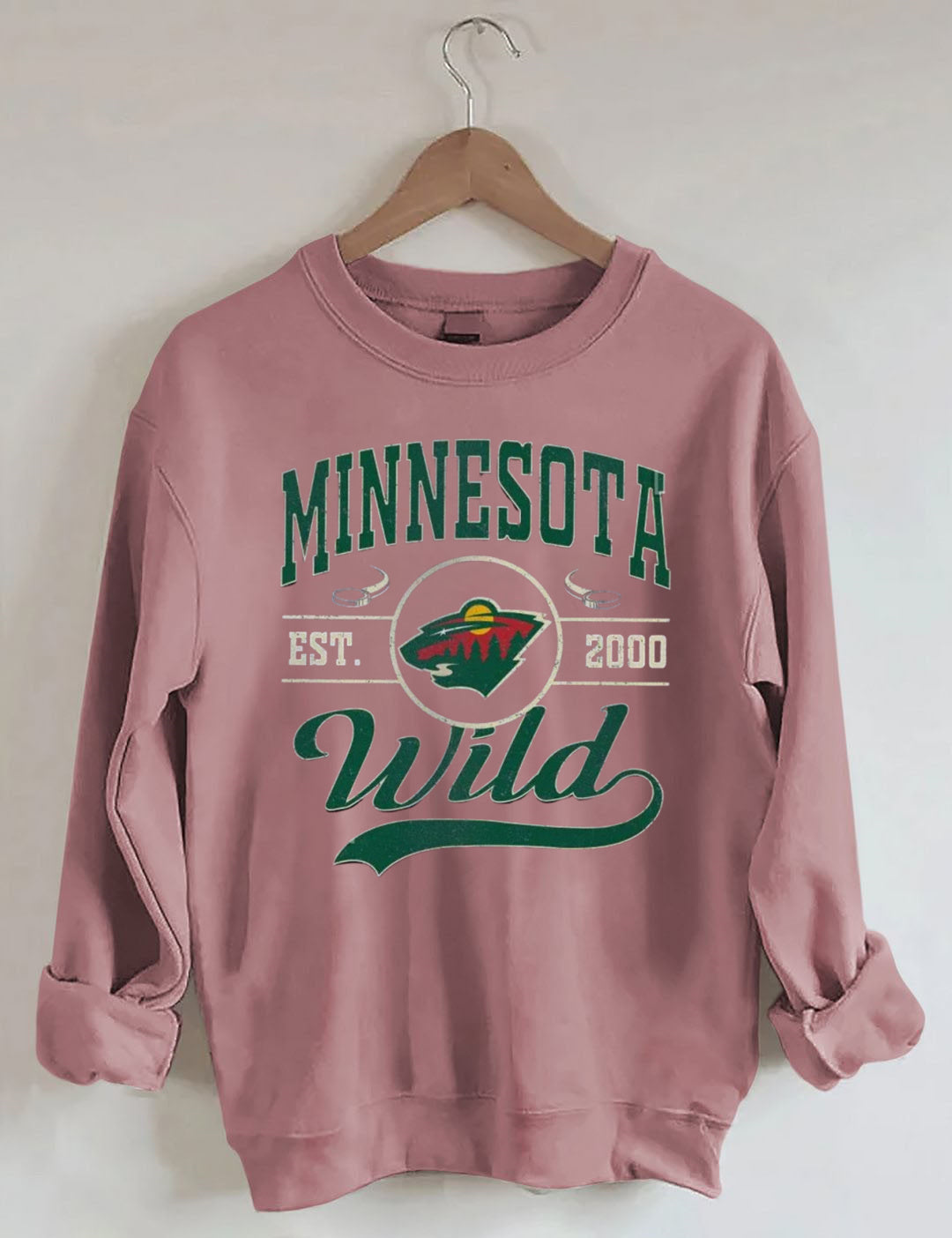 Vintage Minnesota Wild Hockey Sweatshirt
