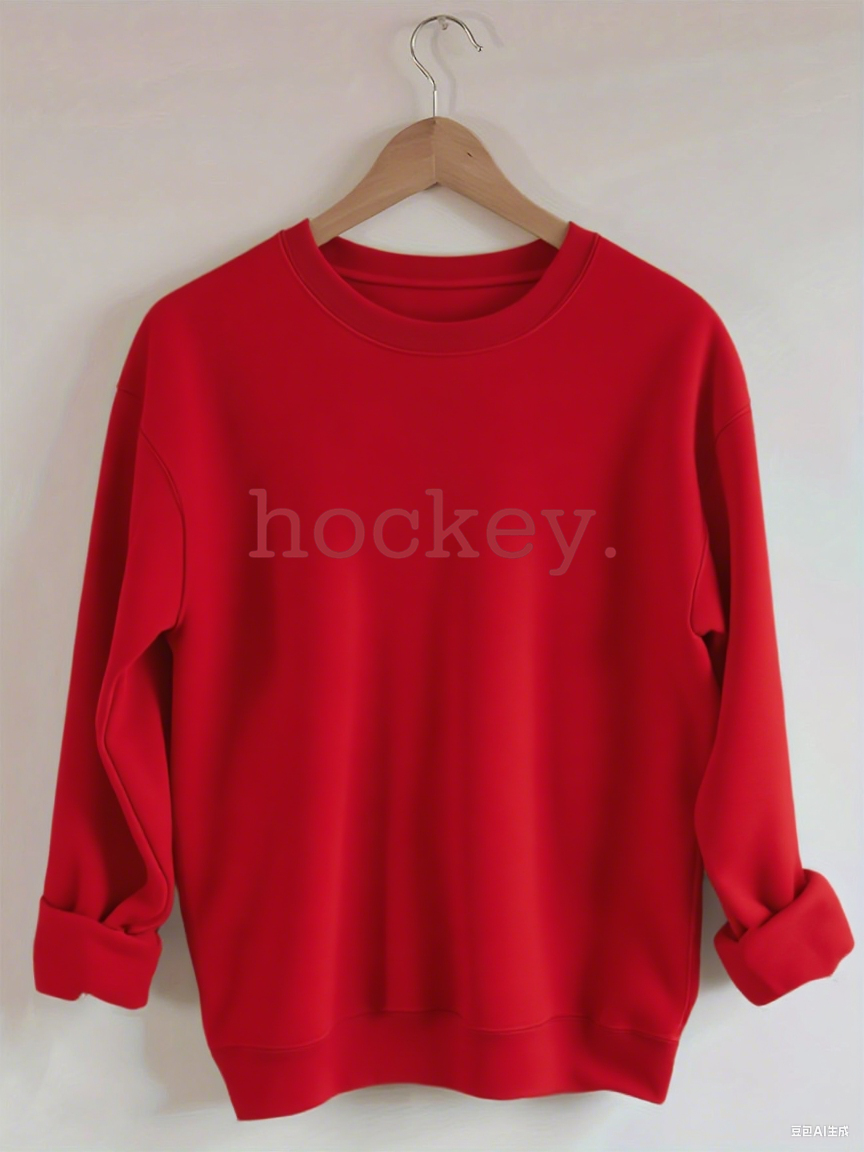 Minimalist Hockey Sweatshirt