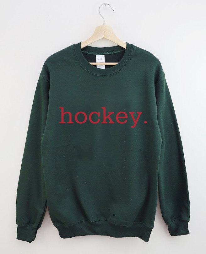 Minimalist Hockey Sweatshirt