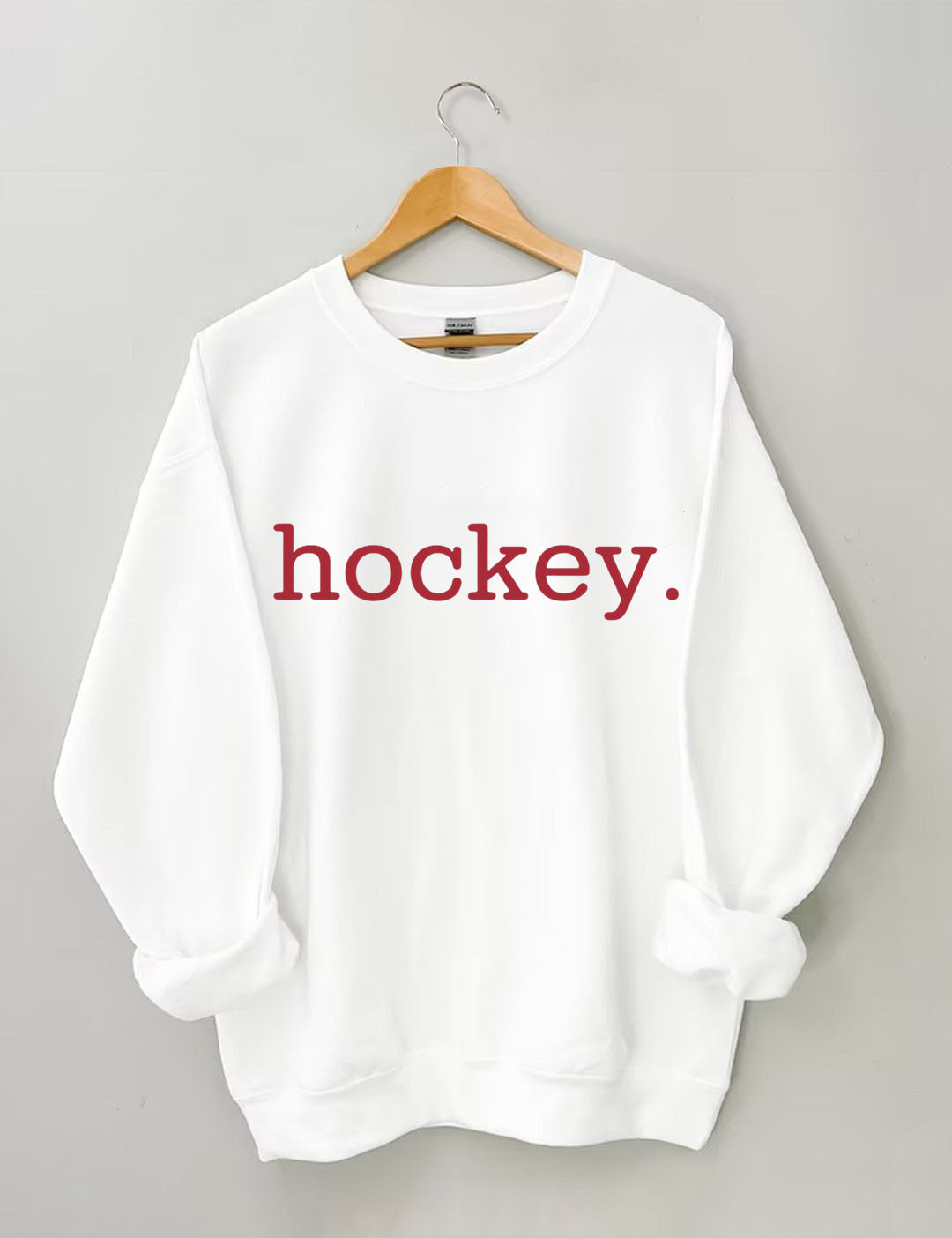 Minimalist Hockey Sweatshirt