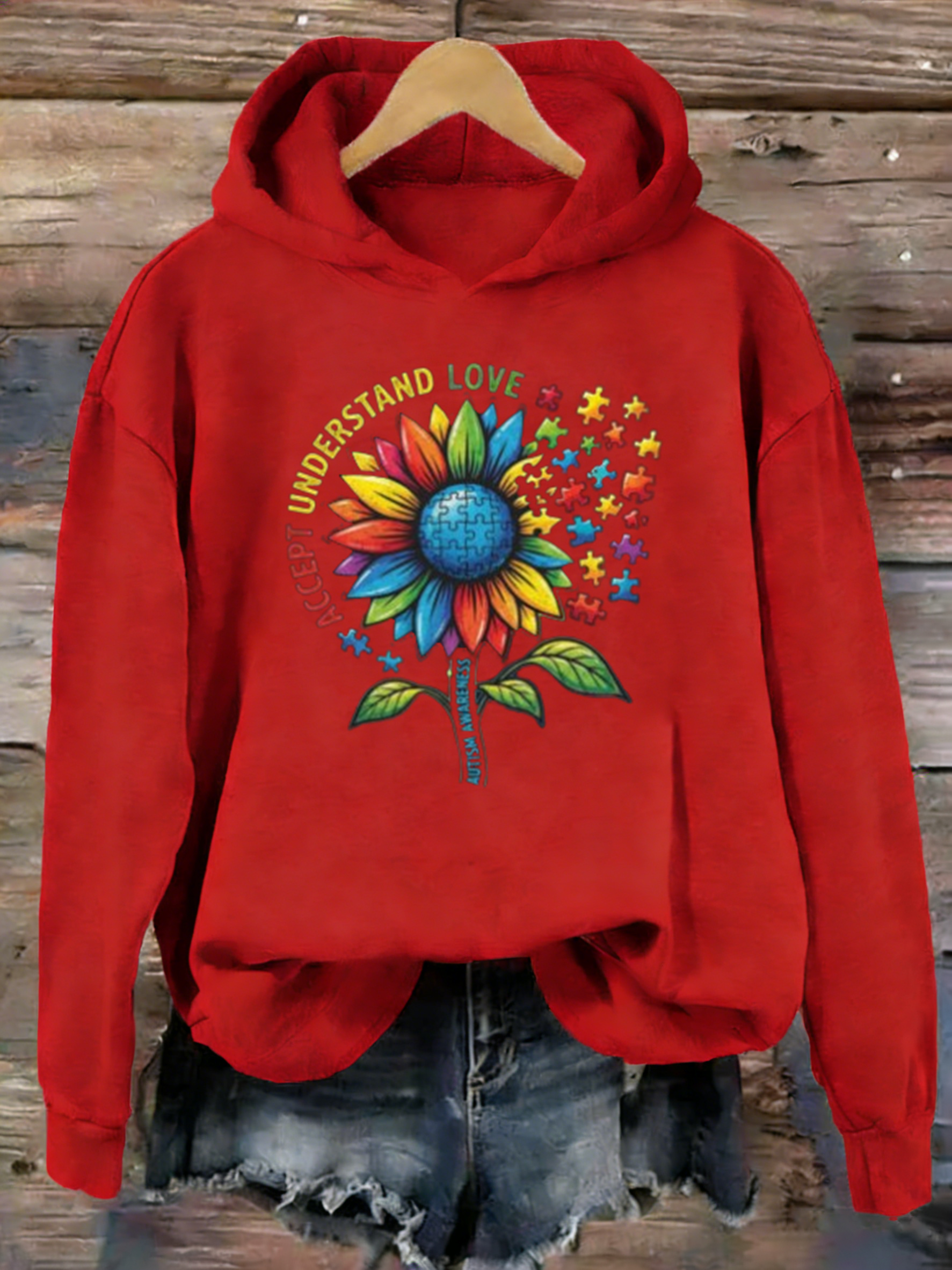 Accept Unaderstand Love,Autism-awareness Hoodie