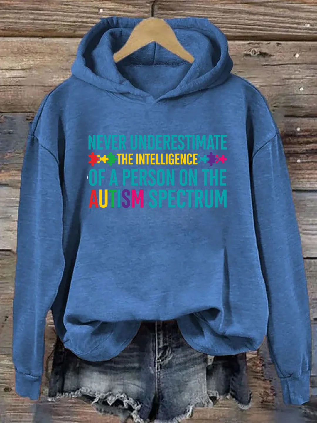 Funny Autism Awareness Autism Spectrum Hoodie