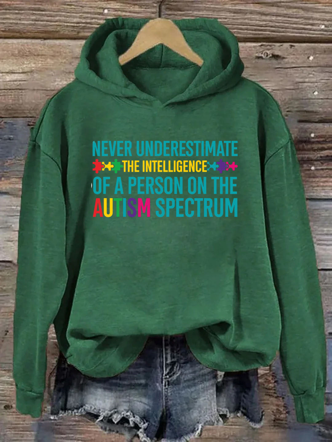 Funny Autism Awareness Autism Spectrum Hoodie