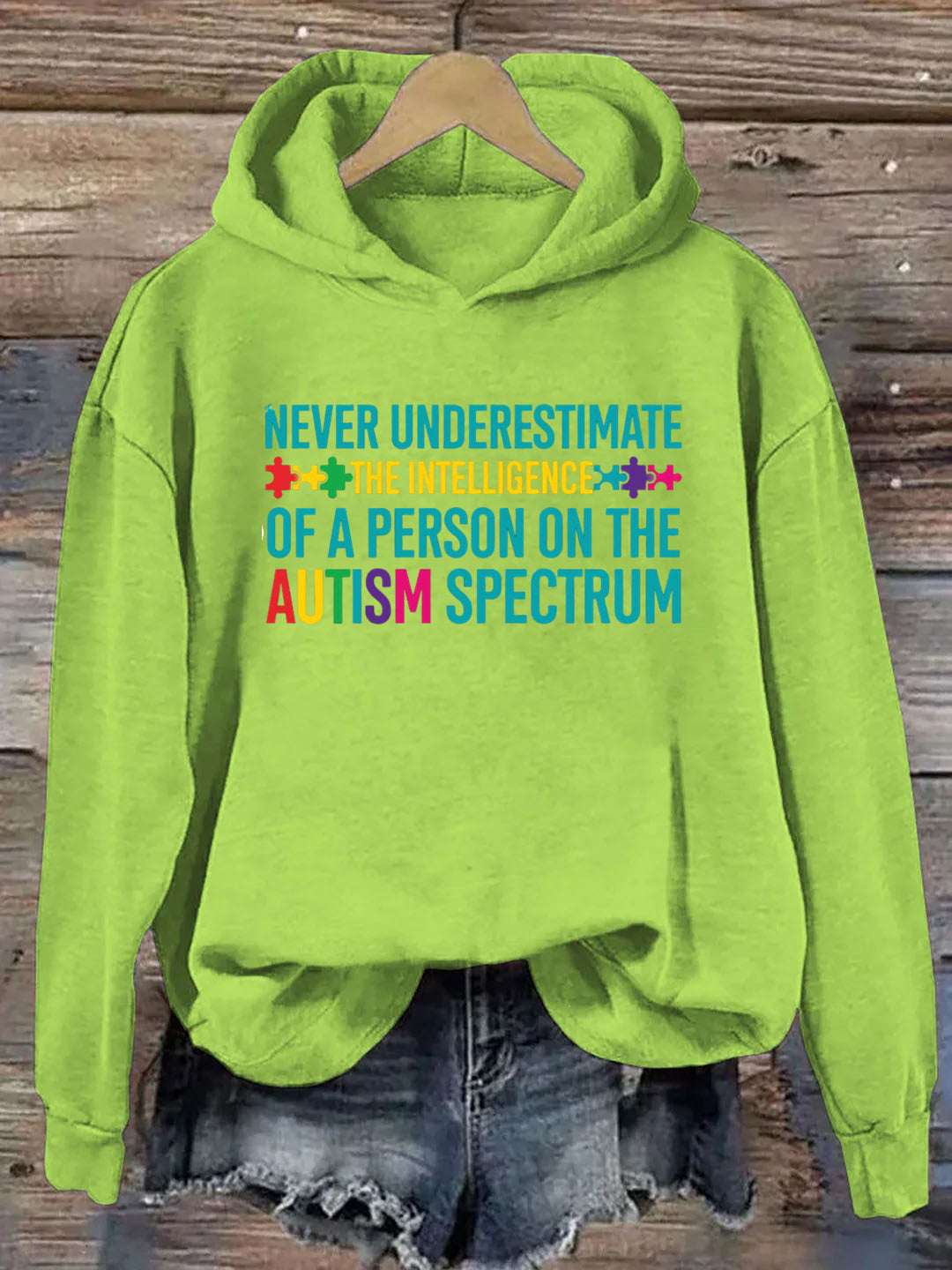 Funny Autism Awareness Autism Spectrum Hoodie