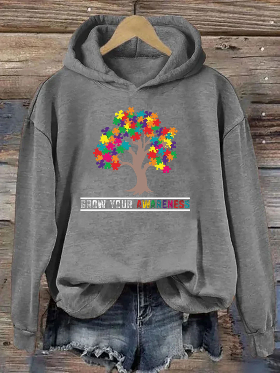 Autism Awareness Day Month Grow Your Awareness Hoodie