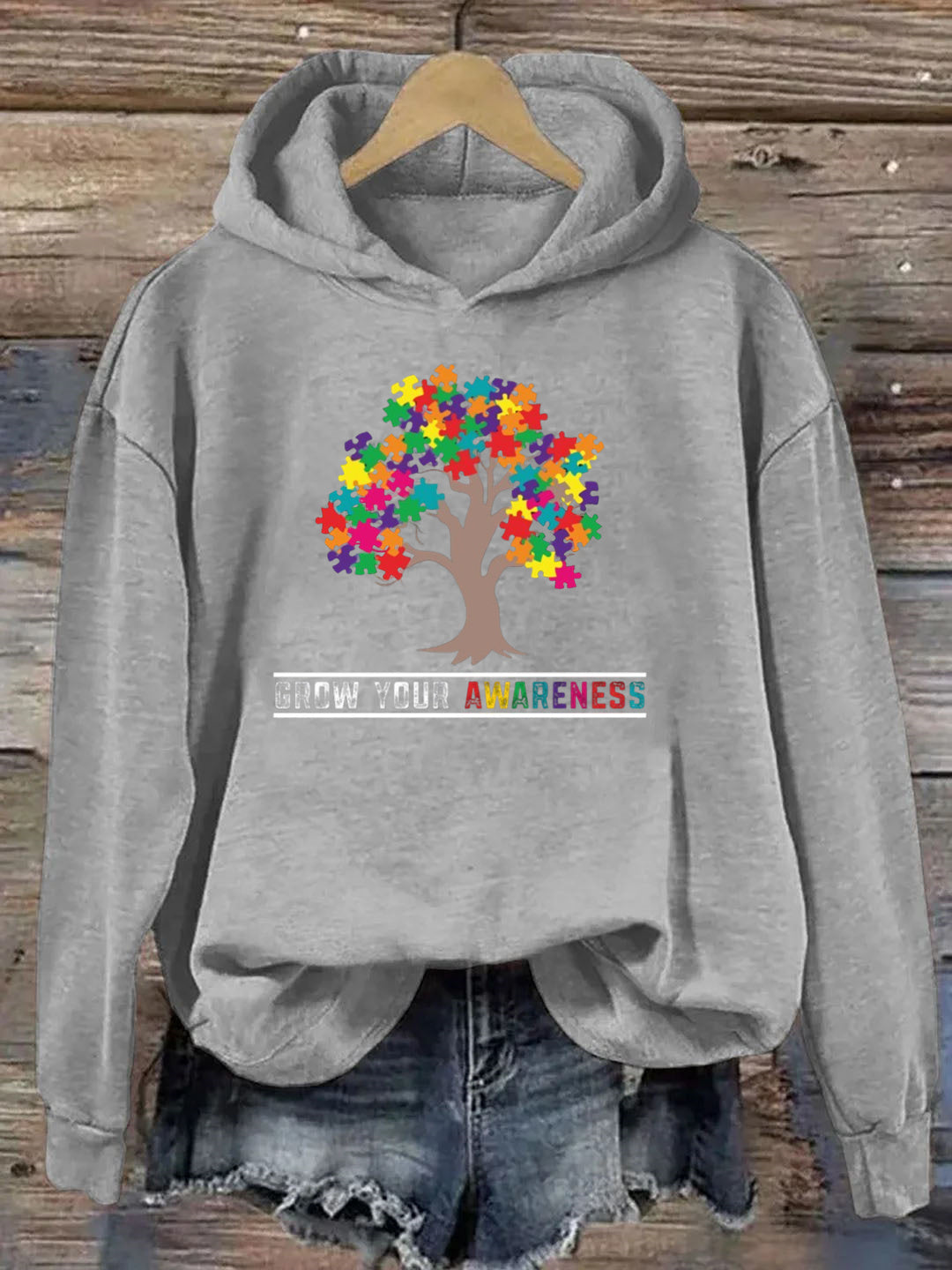 Autism Awareness Day Month Grow Your Awareness Hoodie