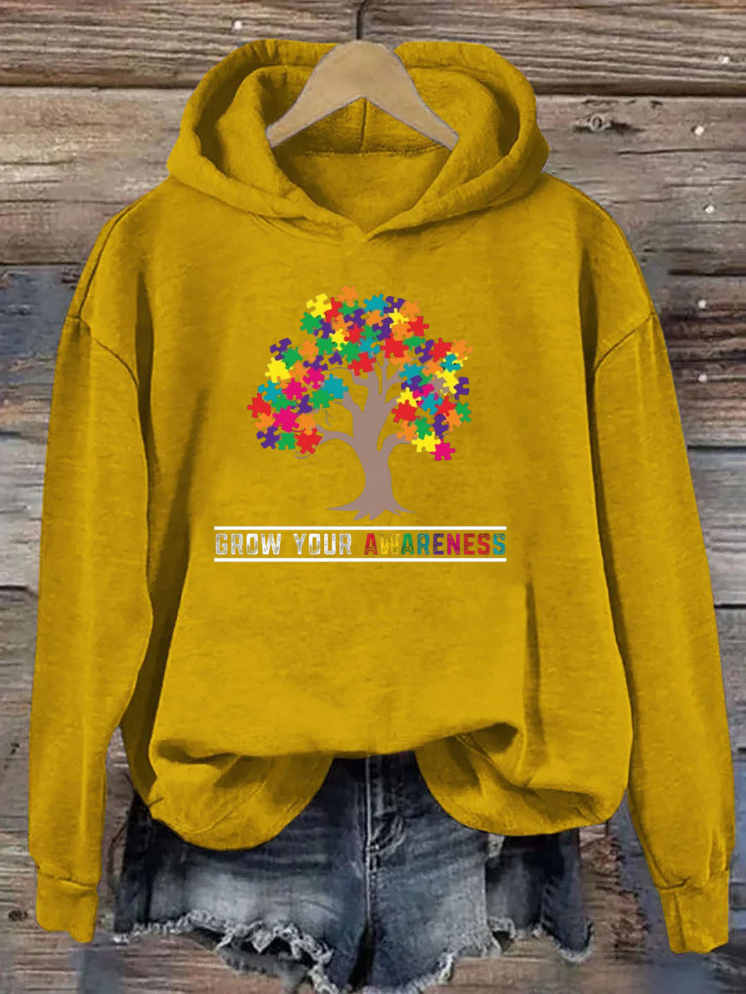 Autism Awareness Day Month Grow Your Awareness Hoodie
