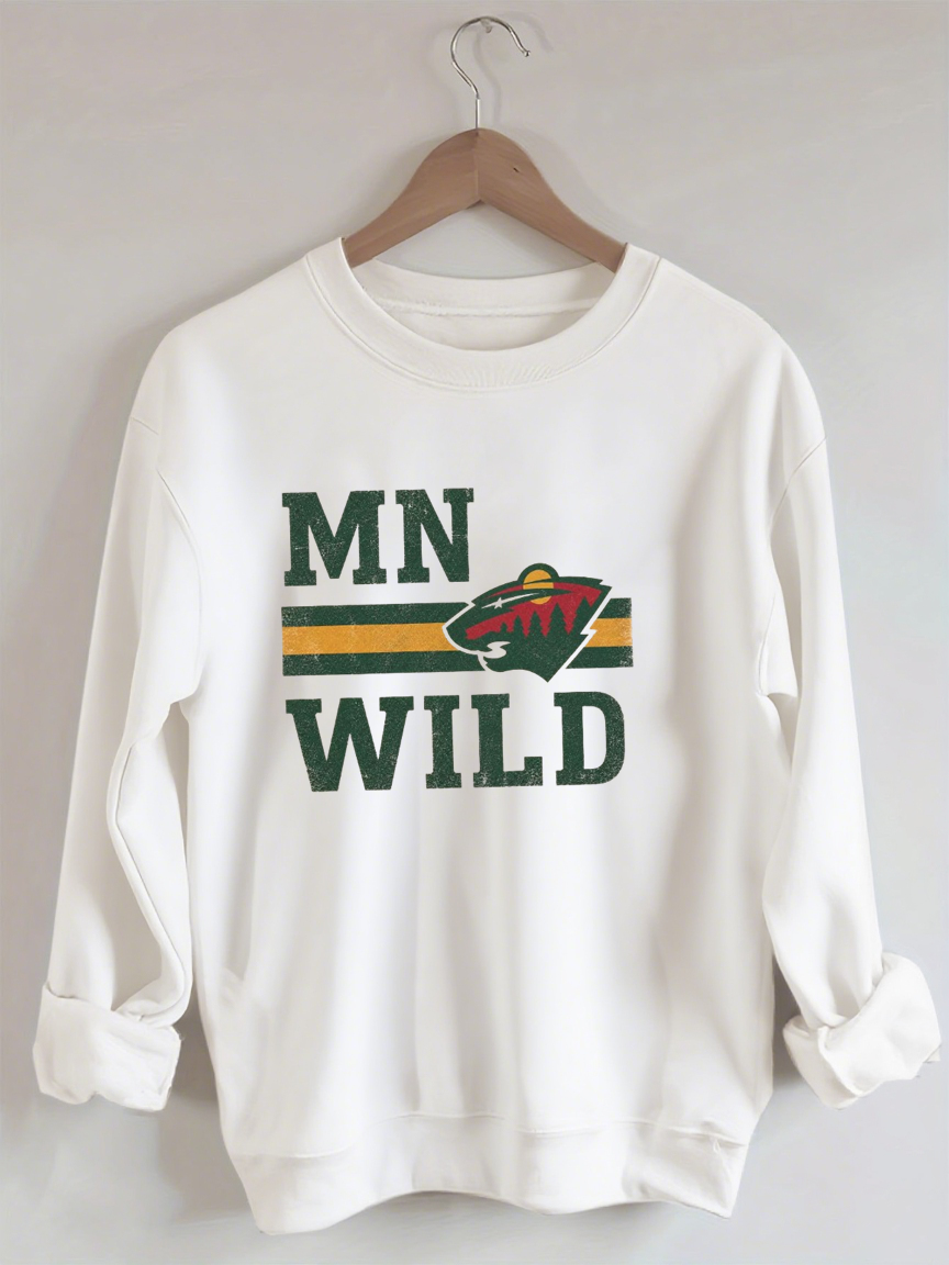 Vintage Minnesota Wild Hockey Sweatshirt