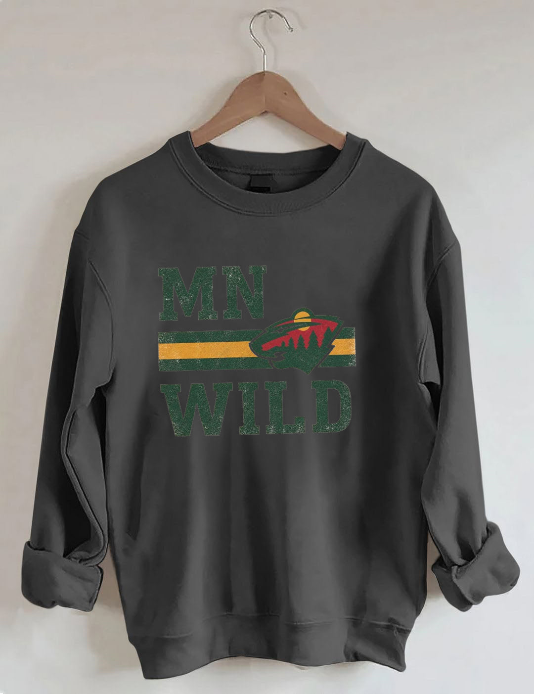 Vintage Minnesota Wild Hockey Sweatshirt