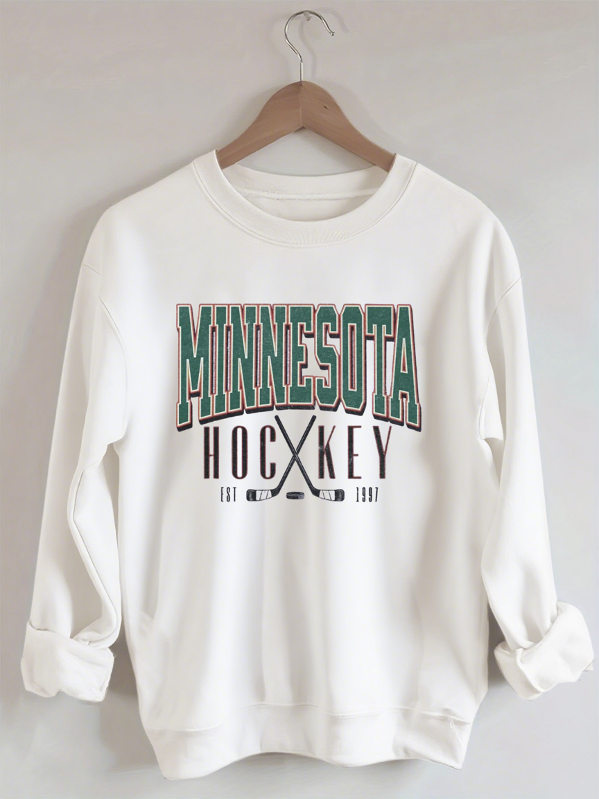 Vintage Minnesota Hockey Sweatshirt