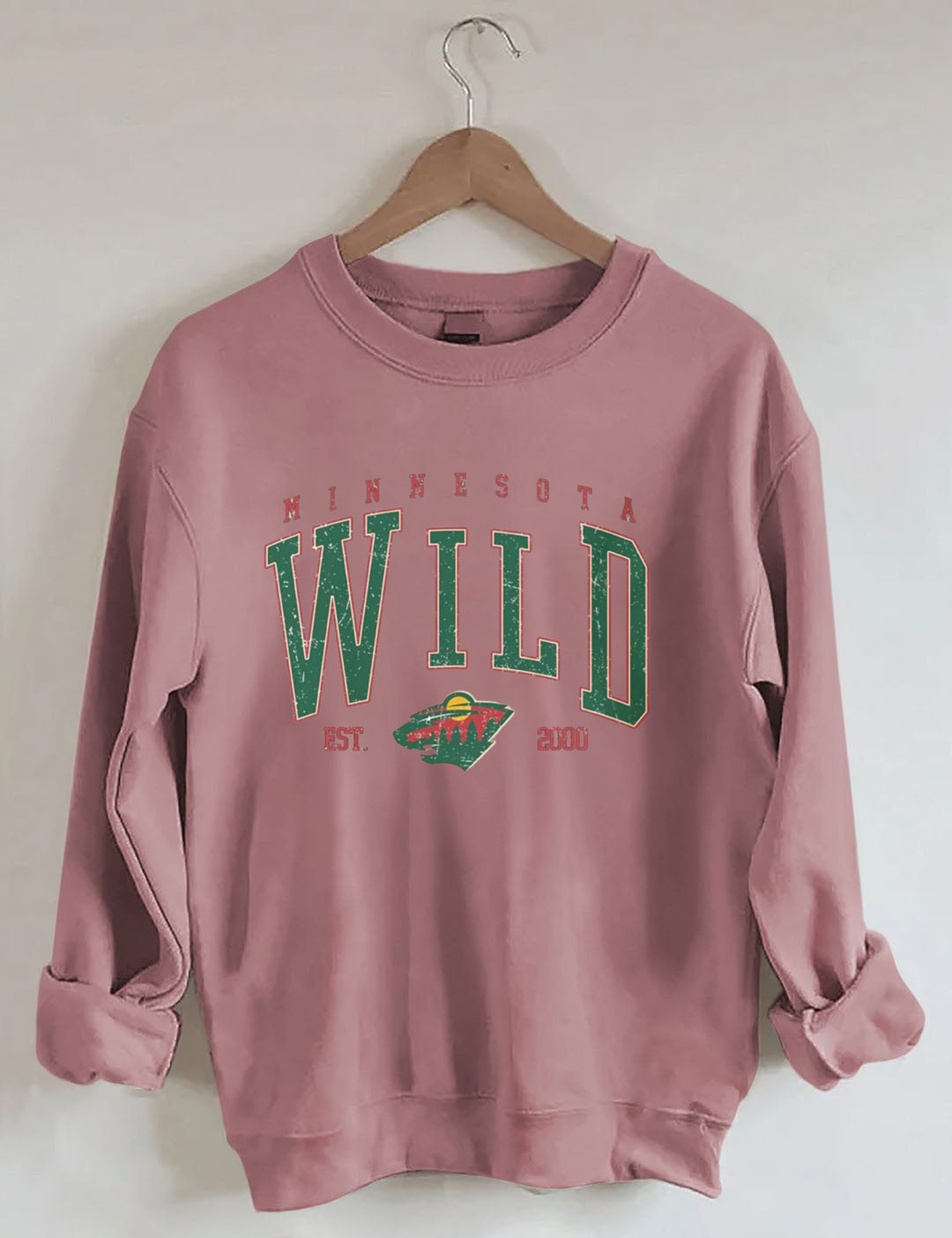 Retro Minnesota Wild Sweatshirt