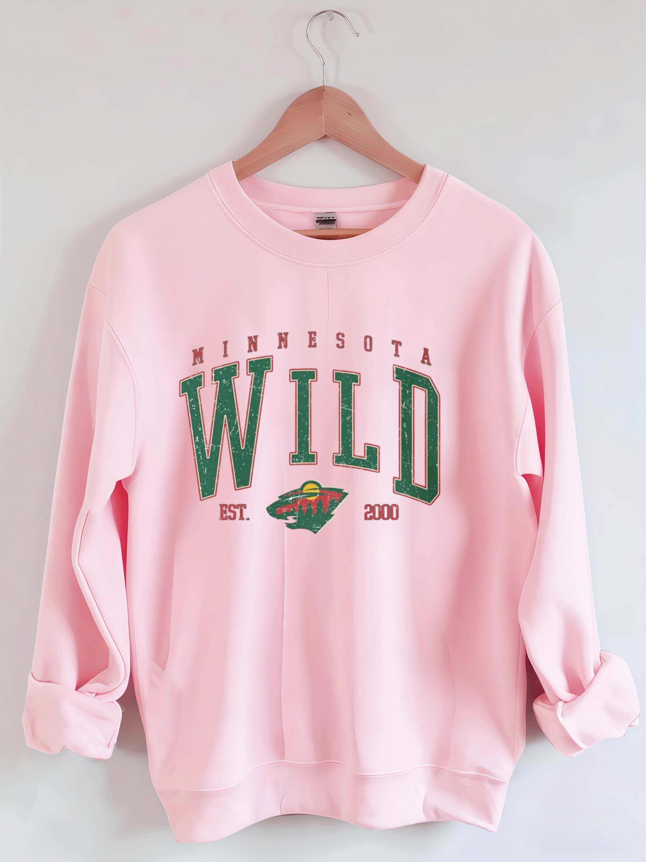 Retro Minnesota Wild Sweatshirt