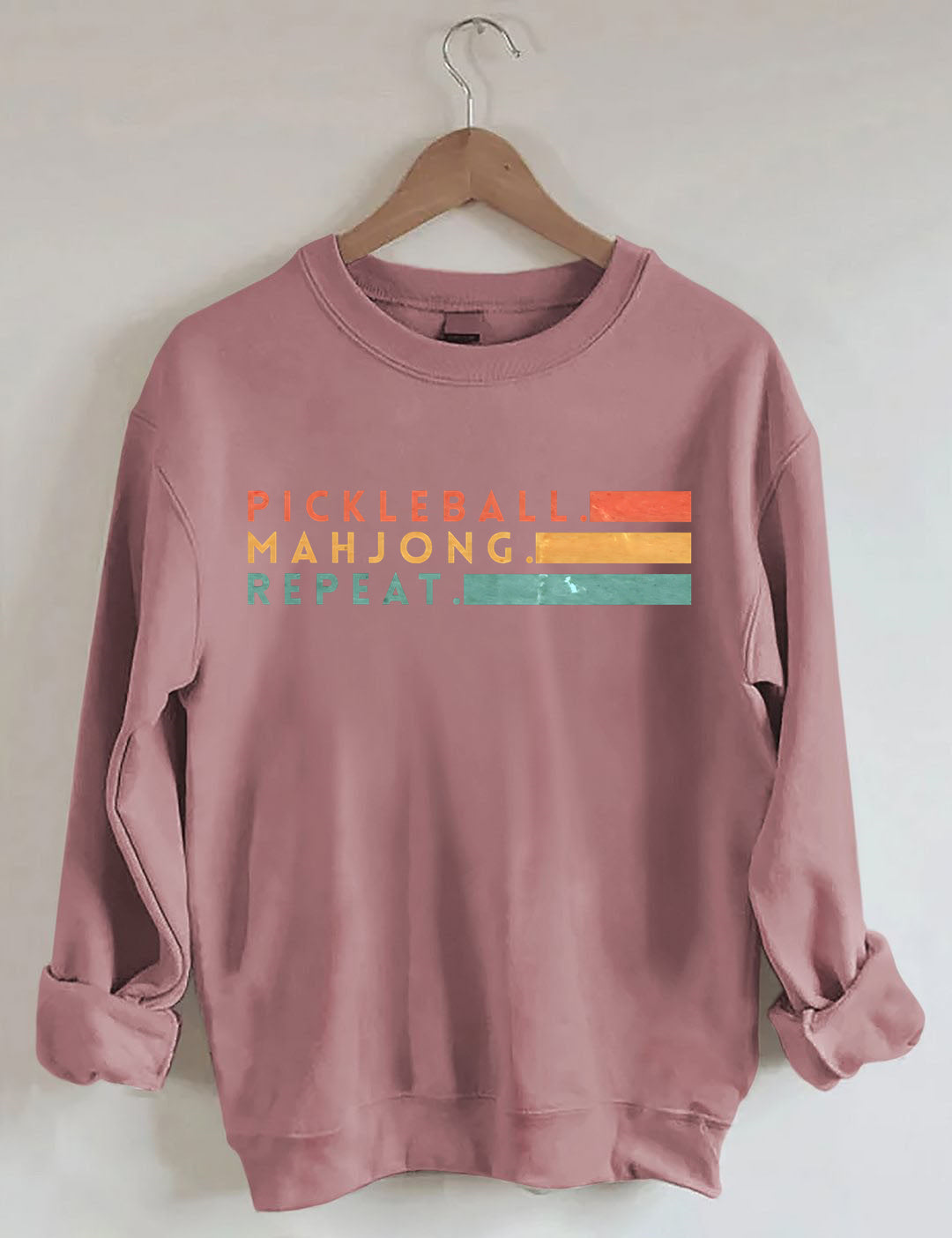 Pickleball Mahjong Repeat Sweatshirt