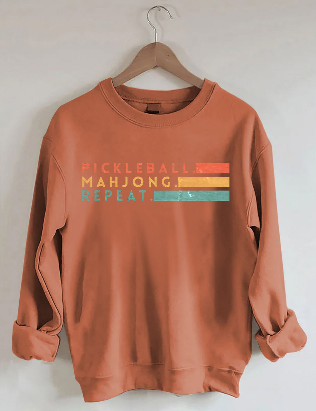 Pickleball Mahjong Repeat Sweatshirt