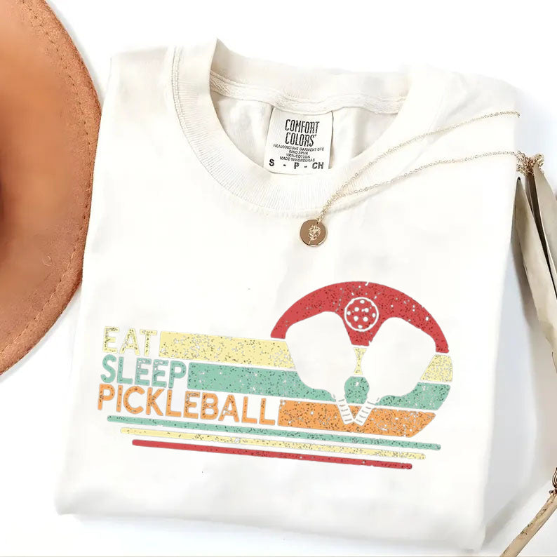 Comfort Colors Eat Sleep Pickleball T-shirt