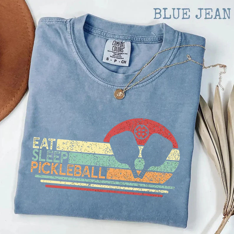 Comfort Colors Eat Sleep Pickleball T-shirt