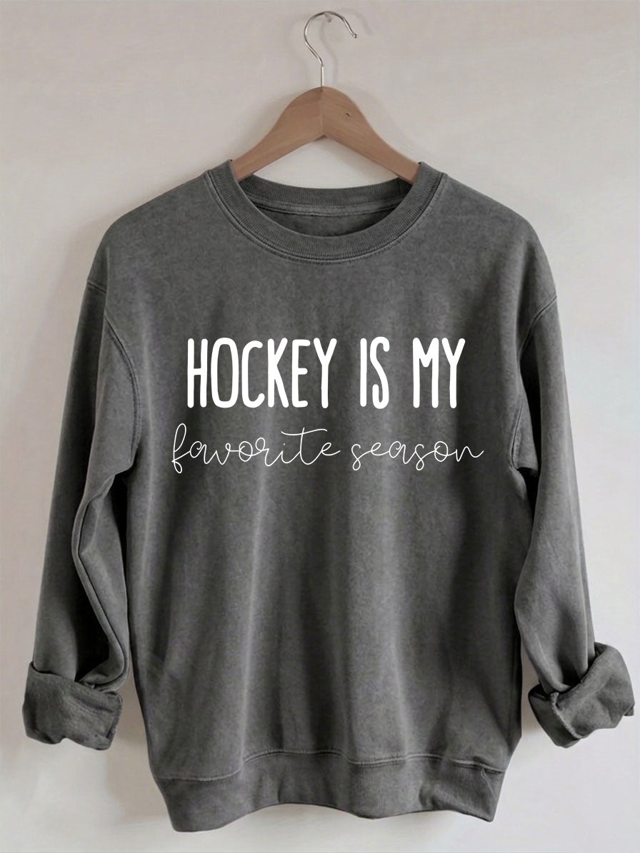 Comfort Colors® Hockey is my Favorite Season Sweatshirt
