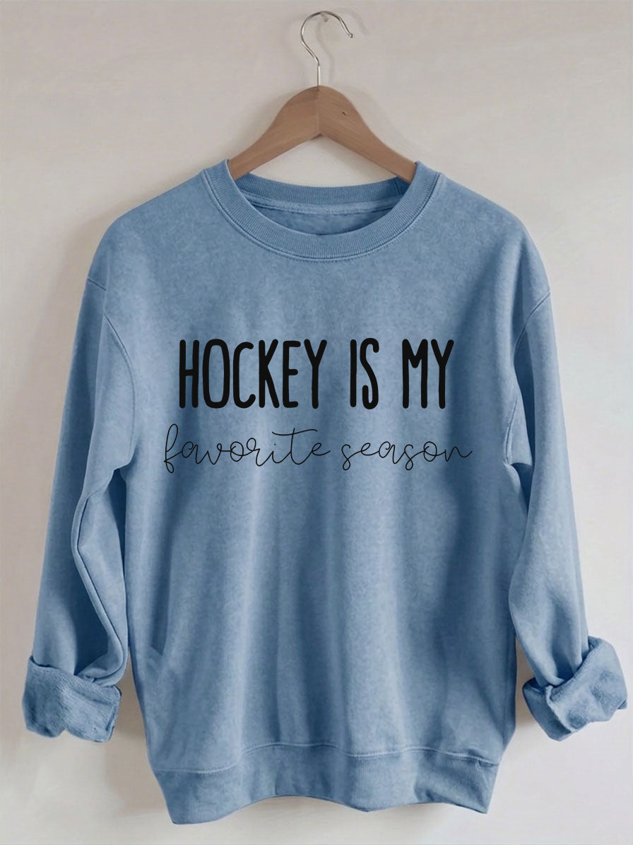 Comfort Colors® Hockey is my Favorite Season Sweatshirt