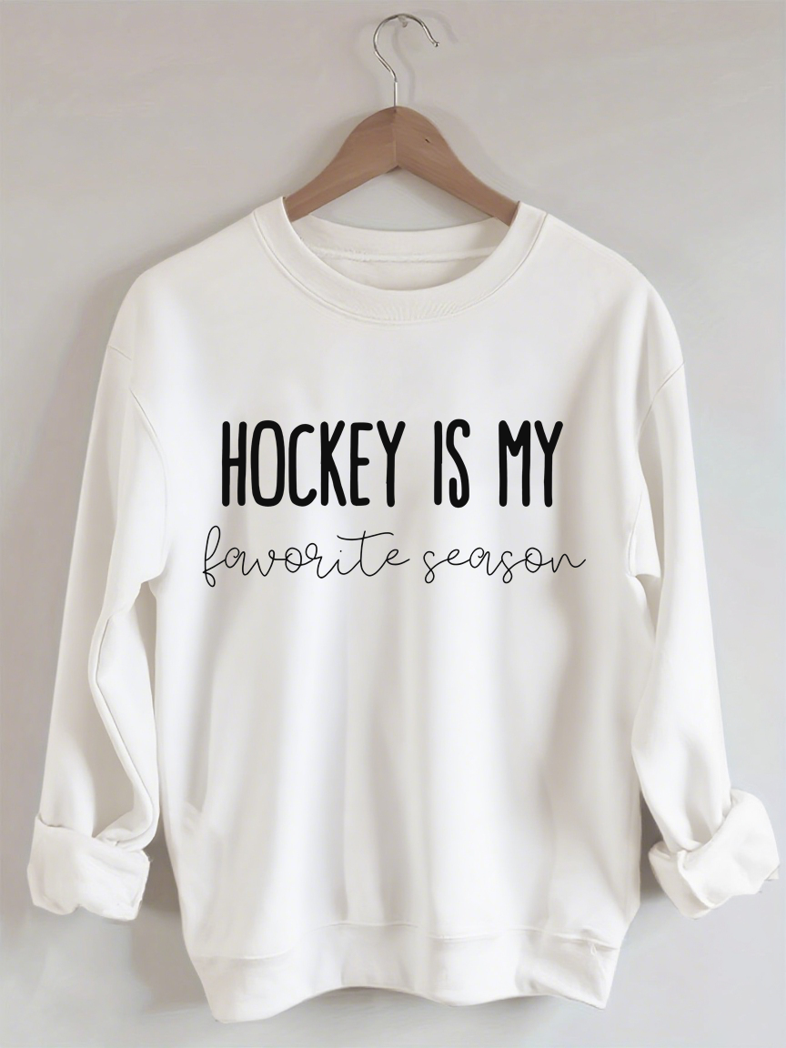 Comfort Colors® Hockey is my Favorite Season Sweatshirt
