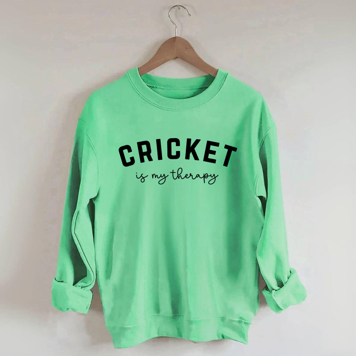 Cricket Is My Therapy Sweatshirt