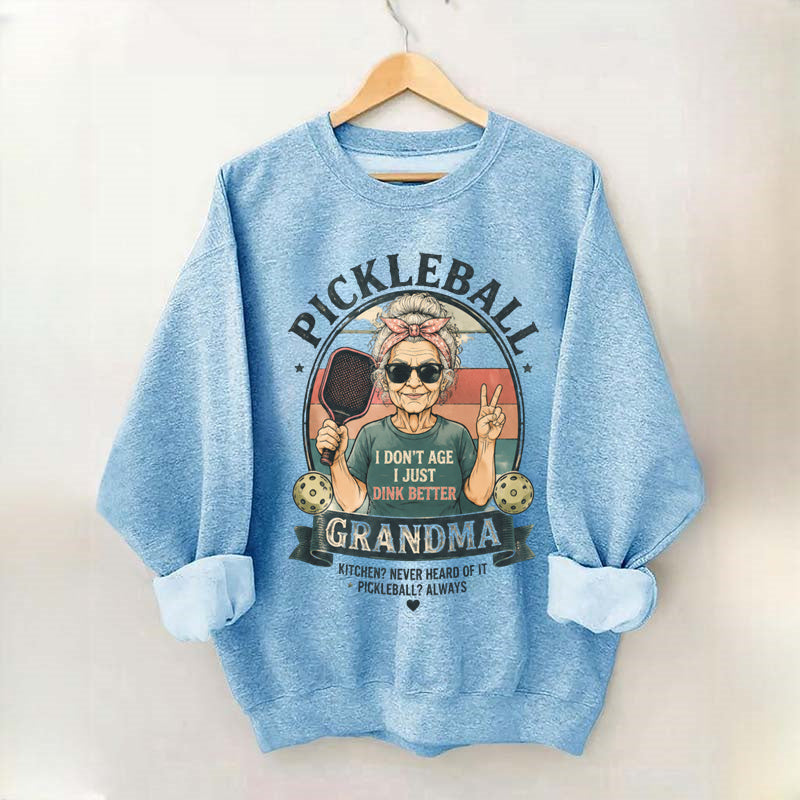 Funny pickleball grandma sweatshirt