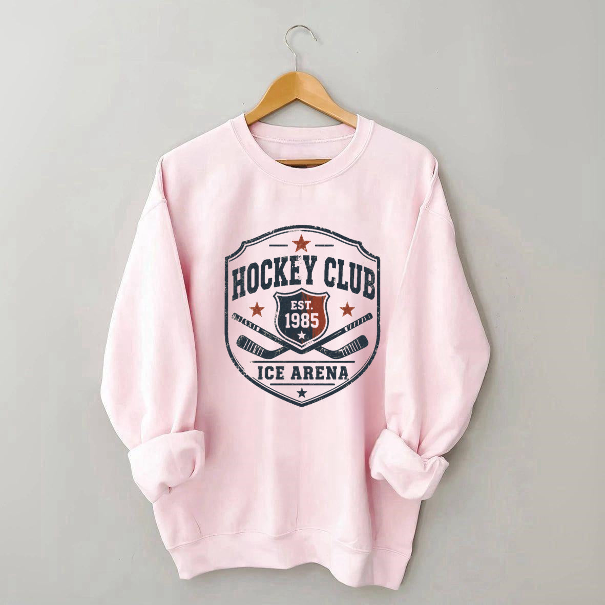 Hockey Club Est. 1985 Ice Arena Sweatshirt