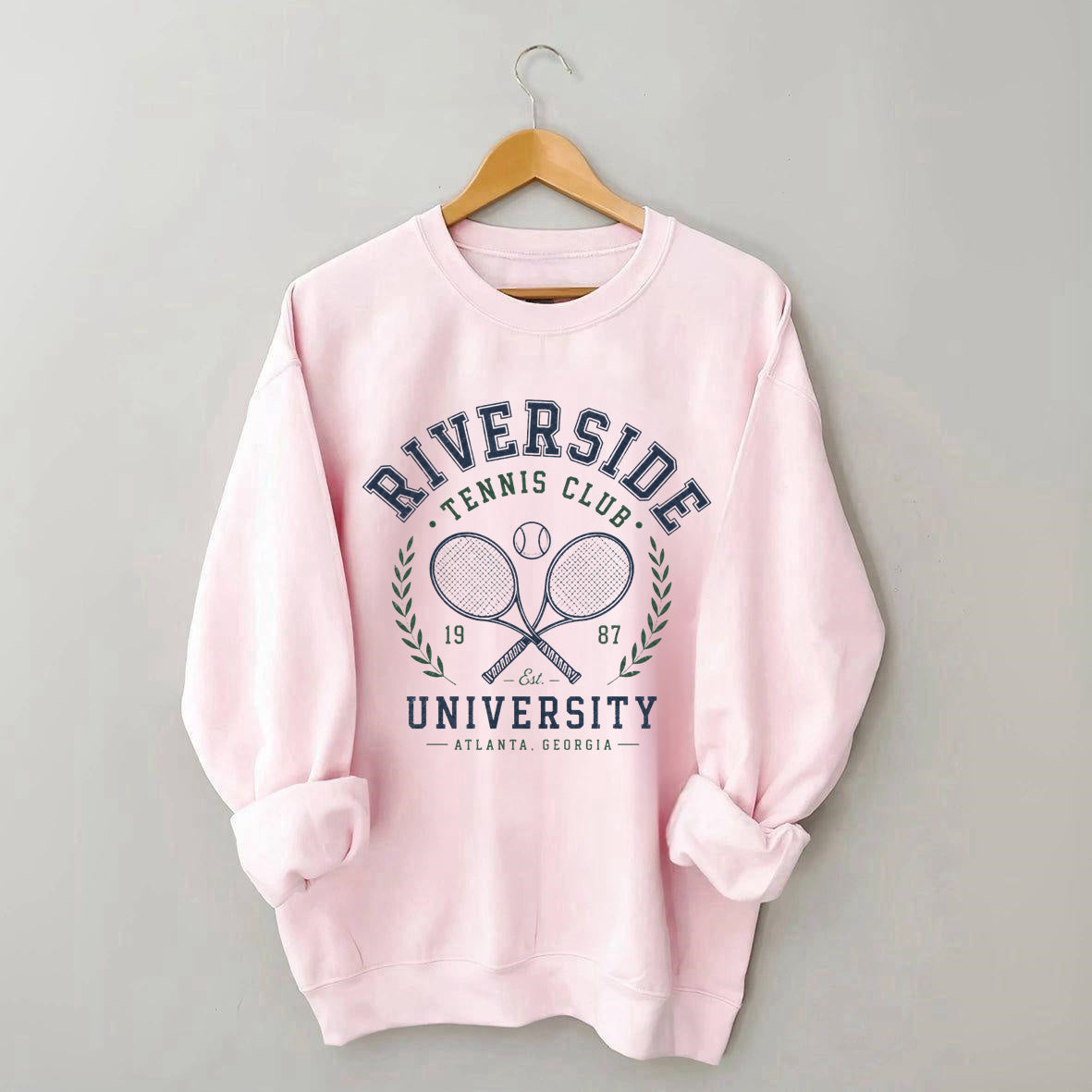Vintage Riverside University Tennis Club Sweatshirt