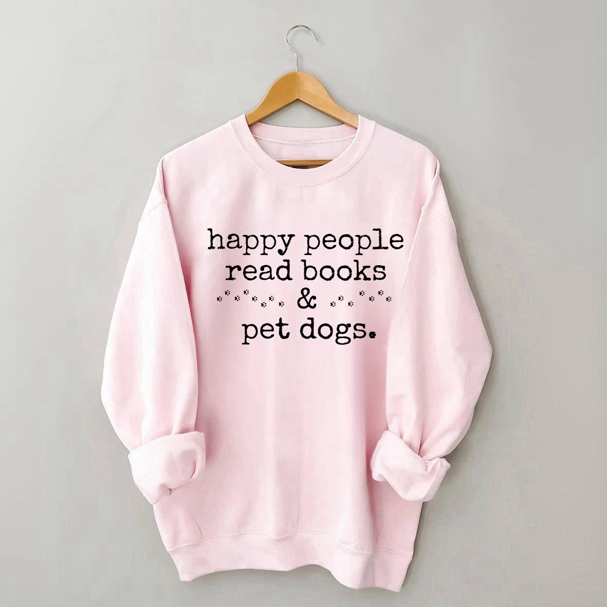Happy People Play Mahjong&Pet Dogs Sweatshirt