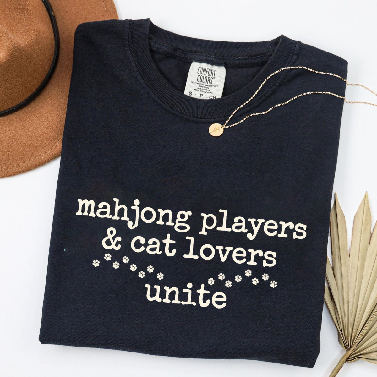 Mahjong Players & Cat Lovers Unite T-Shirt