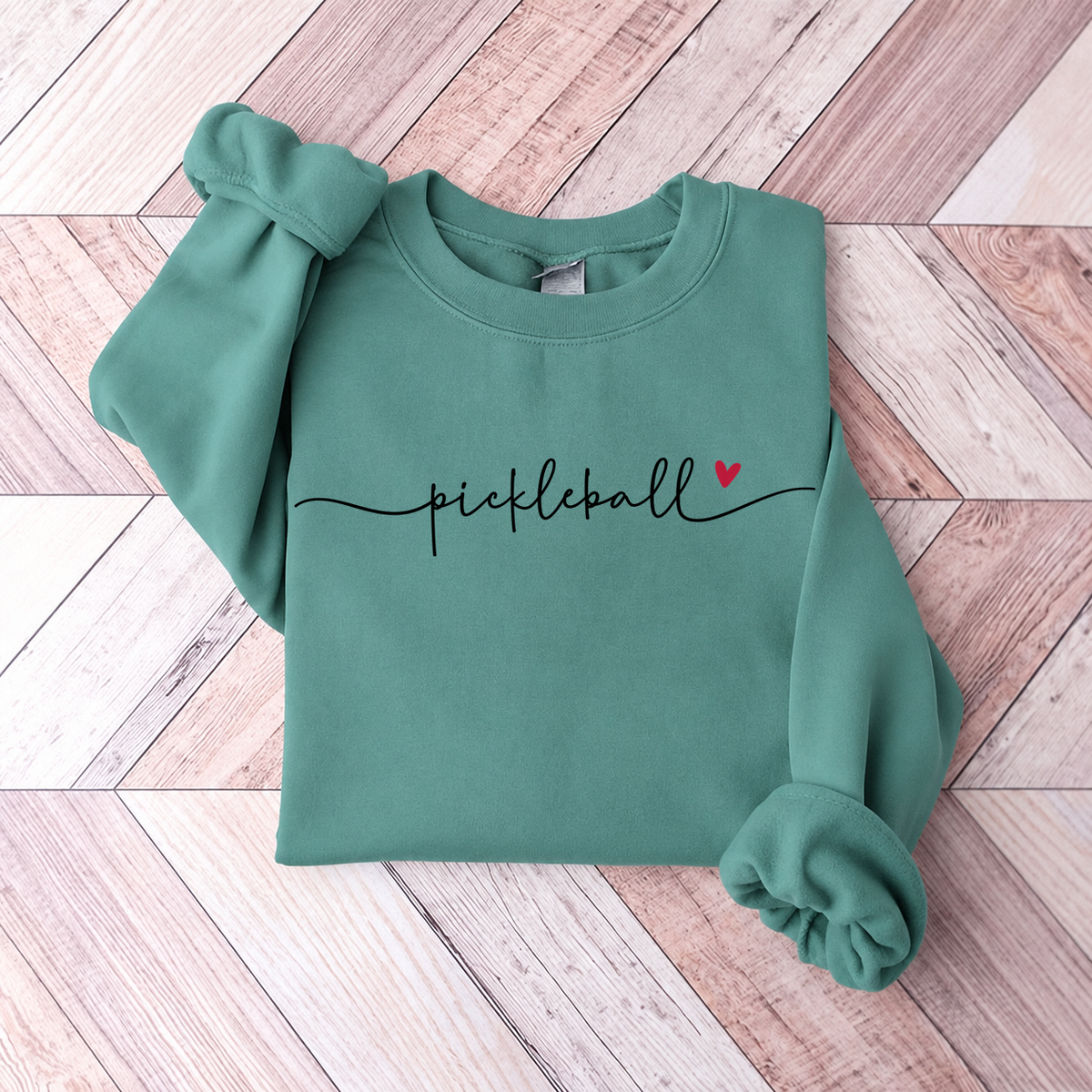 Cute Minimalistic pickleball Sweatshirt
