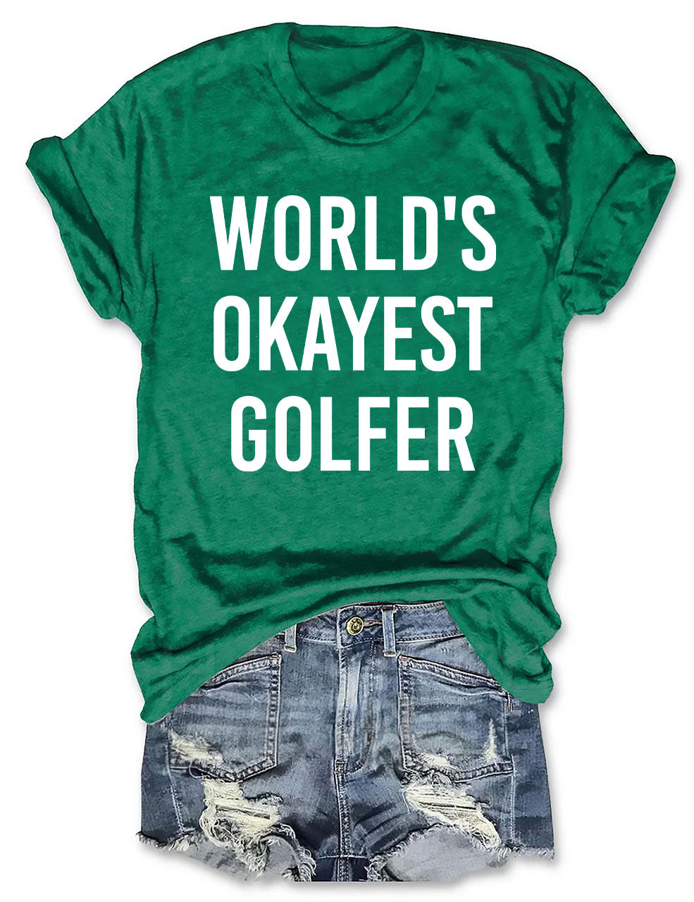 World's Okayest Golfer T-shirt