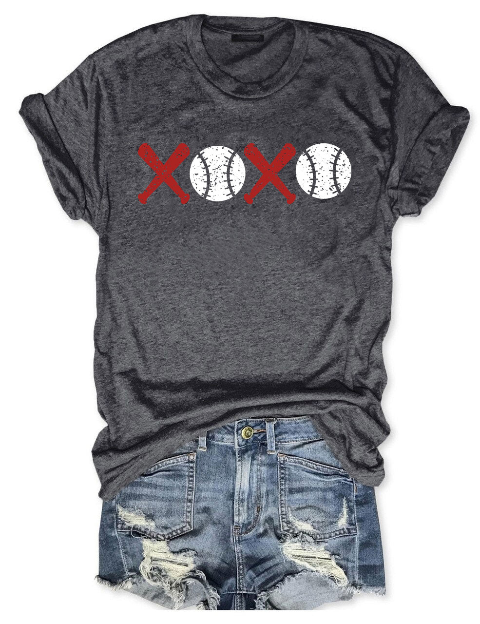 XOXO Baseball T-shirt
