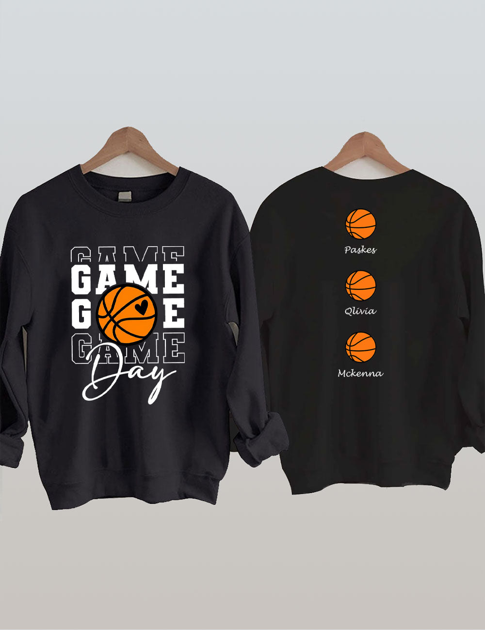 Custom Basketball Game Day Sweatshirt