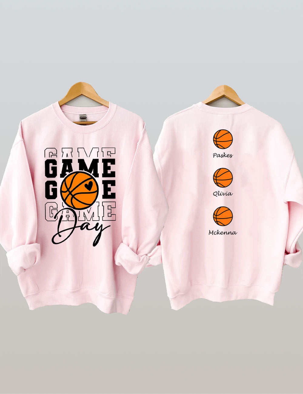 Custom Basketball Game Day Sweatshirt